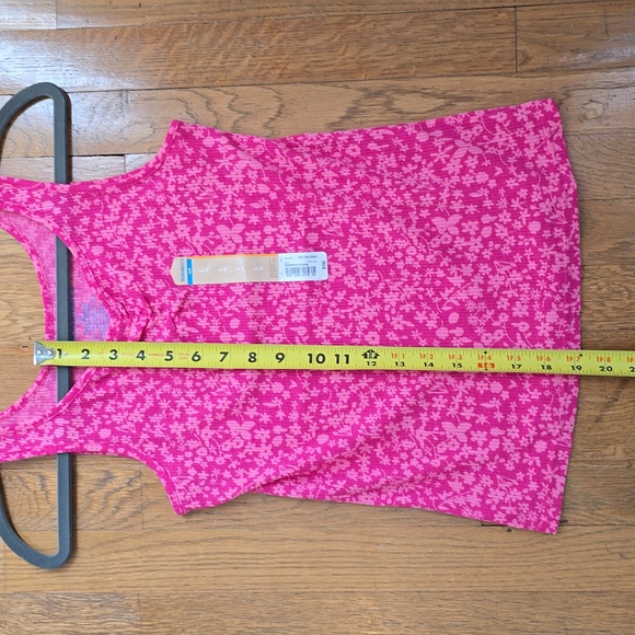 THEREABOUTS BRAND GIRLS PINK FLORAL & PEACH SUMMER TANK TOPS SIZE LARGE 14 - Picture 7 of 14